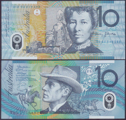 2002 Australia $10 MacFarlane/Henry (Unc) L002114